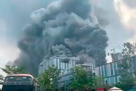 Laboratorio de Huawei en China sufre grave incendio