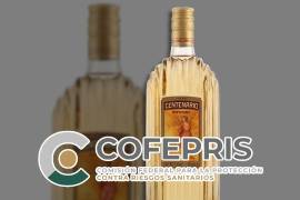 COFEPRIS detectó un lote falsificado de tequila Gran Centenario y exhortó a consumidores y distribuidores a no comercializar ni adquirir el producto.