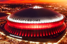 El Super Bowl LIX se jugará en el icónico Caesars Superdome, un estadio con casi 50 años de historia en el deporte y el entretenimiento.