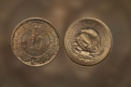 Esta moneda de 10 centavos de 1942 es un recordatorio de que el valor de una pieza puede ir mucho más allá de su denominación original.