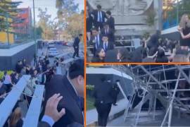 Se reportó el colapso de la estructura utilizada para la toma de fotografía de los estudiantes que concluían el curso en la Facultad de Derecho de la Universidad Veracruzana (UV) en la ciudad de Xalapa.