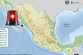 El Servicio Sismológico Nacional (SSN) reportó un sismo de magnitud 6.1 cuyo epicentro se localizó a 116 kilómetros al suroeste de Guasave, Sinaloa.