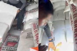 Forrajes El Barrio rechazó tener relación con el cargamento de 3 mil 25 kilos de metanfetamina y afirmó que los costales con droga no portaban su logotipo.