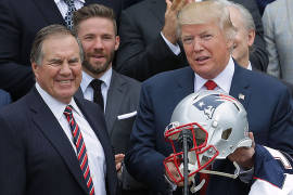 Trump hará un homenaje a Bill Belichick