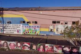 Fotografía de la Guardería ABC con los rostros de los niños que fallecieron durante un incendio en 2009 en la ciudad de Hermosillo, Sonora (México).
