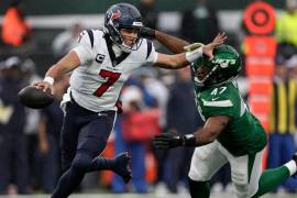 Los Texans y los Jets se verán las caras este jueves 31 de octubre, en el arranque de la Semana 9 de la NFL.