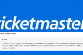Hace unos días, en redes sociales comenzó a circular que en los ‘Términos y Condiciones’ al comprar un boleto en Ticketmaster para algún festival de música aparecía una advertencia.