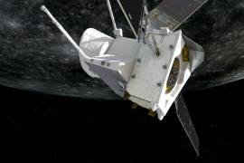 La misión BepiColombo, de la Agencia Espacial Europea (ESA) y la japonesa Jaxa lanzada en 2018, tiene previsto sobrevolar seis veces Mercurio antes de entrar en su órbita, lo que esta previsto en 2025. Agencia Espacial Europea (ESA)