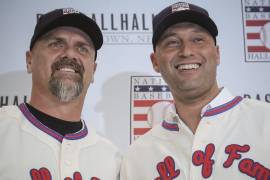 Los beisbolistas Derek Jeter y Larry Walker tuvieron su ceremonia de inducción al Hall of Fame