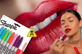 Creadoras de contenido en TikTok inventaron un nuevo tip de belleza para hacer que los labios duren más tiempo maquillados.