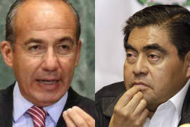 Miguel Barbosa y Felipe Calderón discuten por declaración sobre coronavirus