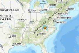 Inusual sismo de magnitud 5.1 sorprende a Carolina del Norte, EU