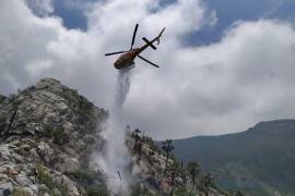 El incendio forestal registrado en el Cerro del Fraile que fue ocasionado por un rayo quedó totalmente liquidado, informó Protección Civil de Nuevo León.