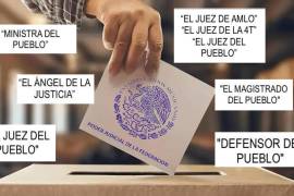 Candidatas y candidatos que buscan un cargo para jueces, magistrados y ministros pidieron al INE que en la boleta de la elección judicial sean nombrados con sus sobrenombres el próximo 1 de junio.