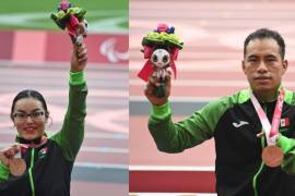 Rebeca Valenzuela y Diego López ganan medalla en Juegos Paralímpicos de Tokio 2020