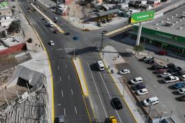 Más de 20 millones de pesos se invirtieron en la modernización del cruce de los bulevares Otilio González y Herradura.