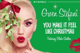 Gwen Stefani y Blake Shelton protagonizan video navideño