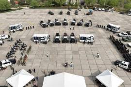 Con inversión de 45 millones de pesos, Saltillo refuerza su seguridad con nuevas patrullas y equipo policial