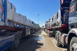 De las 162 millones de toneladas, el 35% (57 millones de toneladas) correspondió al autotransporte.