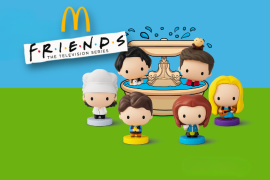 La cadena presentó en México la edición especial Friends Box, que incluye figuras coleccionables y una salsa temática inspirada en la icónica serie.