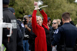 Arrestan de nuevo a Jane Fonda