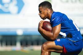 Saquon sigue en duda para la Semana 1 con los Giants