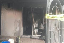 En Apodaca, Nuevo León, un hombre de 84 años de edad murió durante el incendio de una casa habitación