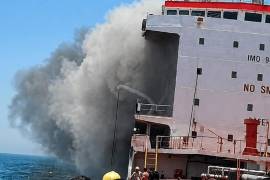 Las fuerzas estadounidense dispararon el lunes contra otro buque petrolero, también con bandera de Palaus, en el golfo de Omán.