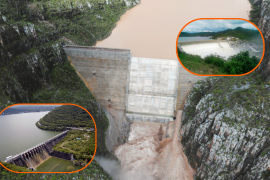 Lluvias de agosto abastece a las presas de México