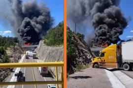 La carretera Durango-Mazatlán fue cerrada de nueva cuenta a causa de la violencia generada por grupos delictivos en Sinaloa.