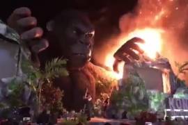 Se incendia King Kong en premier de Vietnam