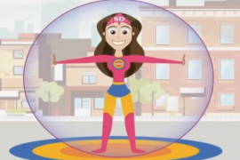 Susana Distancia es la nueva heroína de Disney; la empresa solicitó sus videos para compartirlos