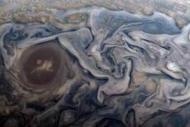 NASA publica nuevas imágenes de la atmósfera de Júpiter