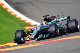 Hamilton obtiene la Pole en el GP de Bélgica e iguala a récord de Schumacher