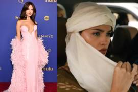 Postura. La actriz mexicana defendió su carrera en Hollywood y pidió mayor responsabilidad a la prensa y a las redes sociales.