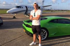 Gareth Bale invierte su salario en golf, coches y jets