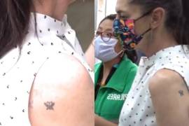 Claudia Sheinbaum reconoció que tiene tatuajes, no uno sino varios en su espalda. Prometió a sus seguidores contarles qué significa cada uno de ellos