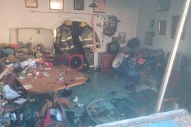 Los hechos se registraron por una posible acumluación de gas en una vivienda de la colonia Industrial, en Monterrey