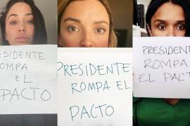 ‘Presidente, rompa el pacto’, actrices, escritoras y más exigen a AMLO que rechace candidatura de Félix Salgado Macedonio