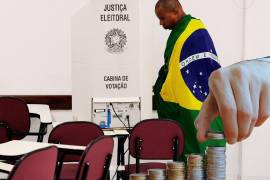 Inversionistas de Brasil con expectativas de que gane hijo del sentenciado Jair Bolsonaro