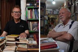 Marcas, sellos y fechas en cursiva; las cicatrices de los libros usados revelan la historia de sus antiguos dueños antes de llegar a los estantes de Saltillo.