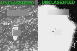 Bombardean otra ‘narcolancha’ en el Pacífico