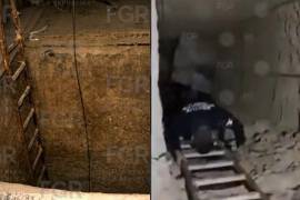 FGR comparte imágenes de túnel clandestino para huachicoleo