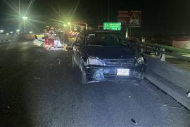 Elementos de Tránsito Municipal detuvieron al presunto responsable del accidente, quien presentaba aliento alcohólico al momento de la intervención de las autoridades.