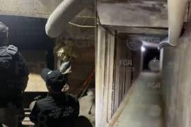 Elementos de la FGR y la Seguridad Nacional desmantelan túnel en California y Baja California