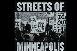 Captura de video de la cuenta oficial en YouTubedel cantante Bruce Springsteen de la portada de la canción ‘Streets of Minneapolis’ lanzada en protesta por la violencia de agentes federales.