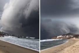 El huracán Olaf provocó fuertes lluvias y rachas de viento en La Paz y Los Cabos
