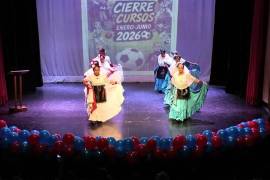 Alumnos de los Centros de Seguridad Social del IMSS ofrecieron exhibiciones culturales, deportivas y gastronómicas durante la Semana Nacional de Prestaciones Sociales.