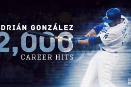 Adrián González consigue los 2000 mil hits en Grandes Ligas