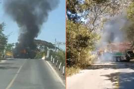 Jalisco vive una jornada violenta con diversos enfrentamientos entre elementos de la Guardia Nacional con civiles armados y bloqueos con vehículos quemados en carreteras.